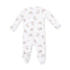 Explorer Puppy Blue Zip Footie by Angel Dear, view 2