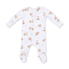 Little Fox Zip Footie by Angel Dear, view 2