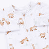 Little Fox Zip Footie by Angel Dear, view 3