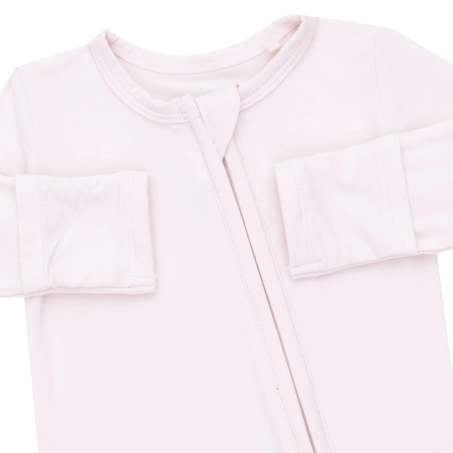 Mauve Morn Zip Footie
