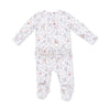 Enchanted Woodland Ruffle Zip Footie by Angel Dear, view 2