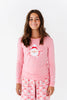 Pink Santa Pajama Top