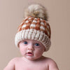 Sienna Buffalo Check Pom Hat