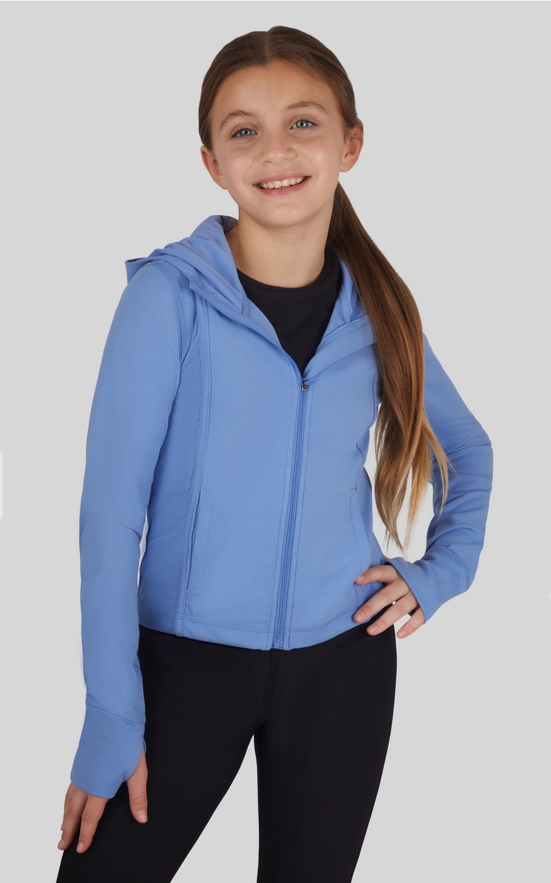 Sky Zip Active Hooded Jacket