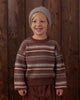 Aspen Sweater Mulberry Multi-Stripe