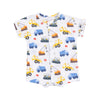 Cool Construction Henley Romper