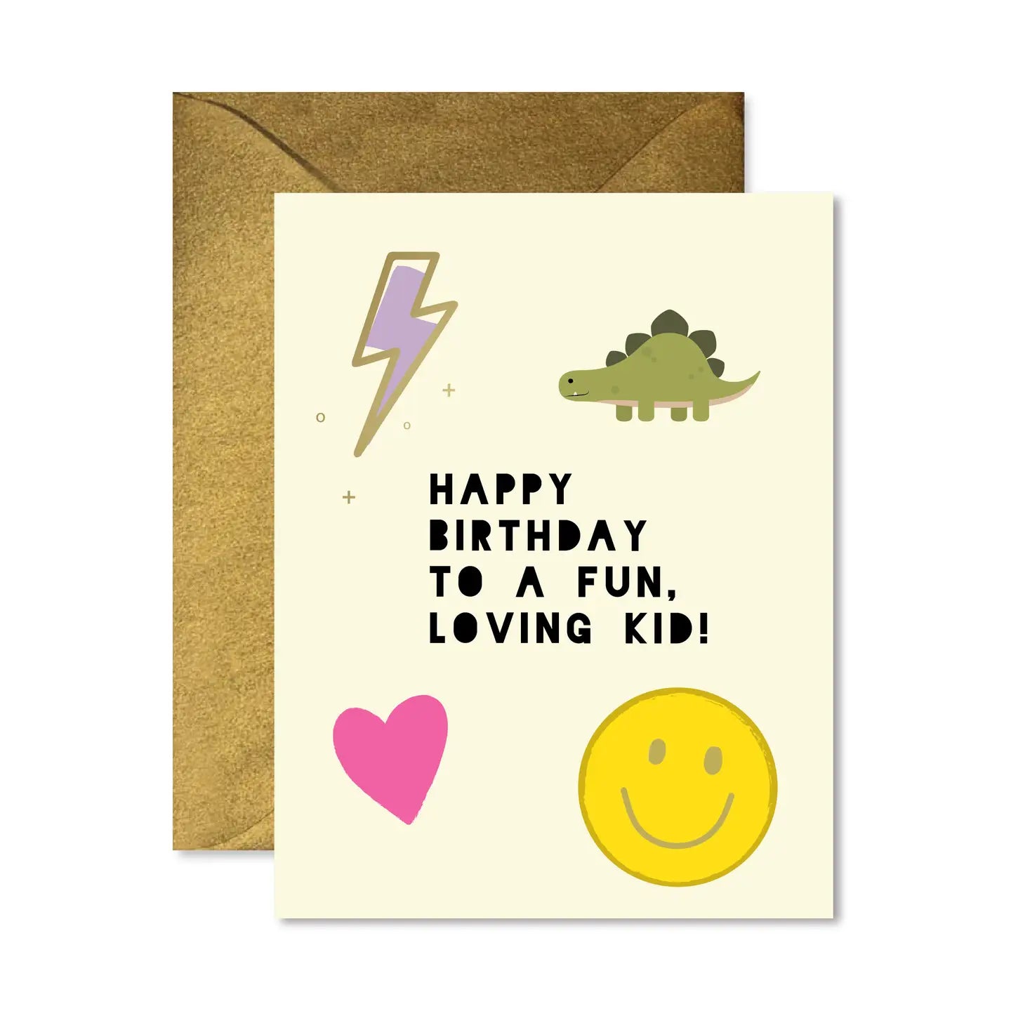 Fun Loving Kid Birthday Card