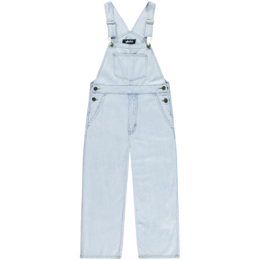 Bleached Drapey Overalls