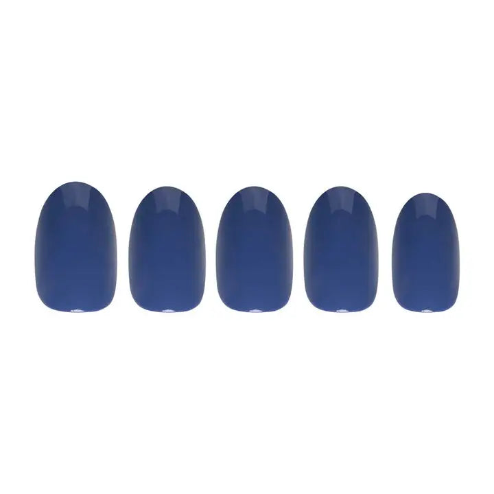Regal Blue Press-On Nails
