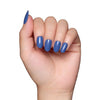 Regal Blue Press-On Nails
