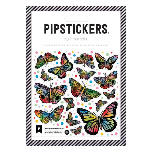 Multicolor Monarchs Stickers