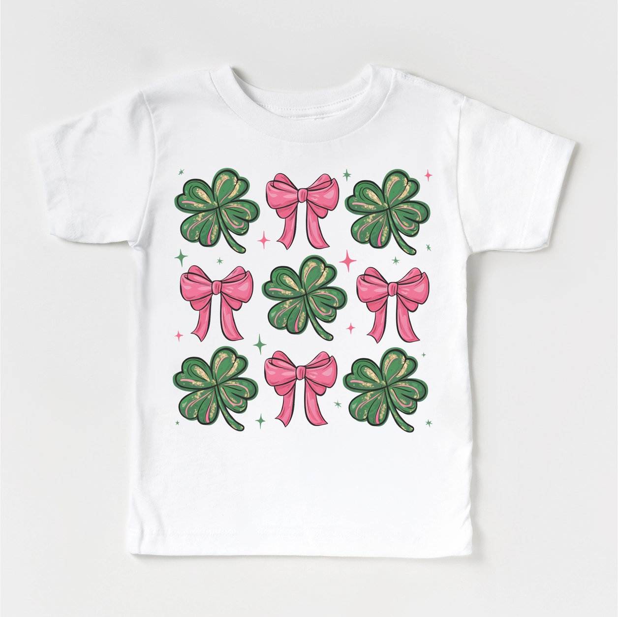 Clovers and Bows Tee