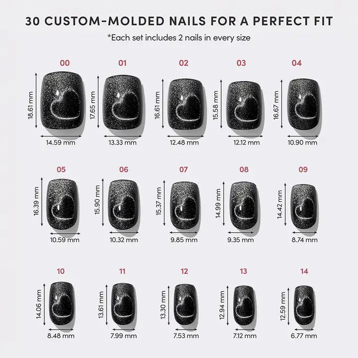 Midnight Romance Press-On Nails