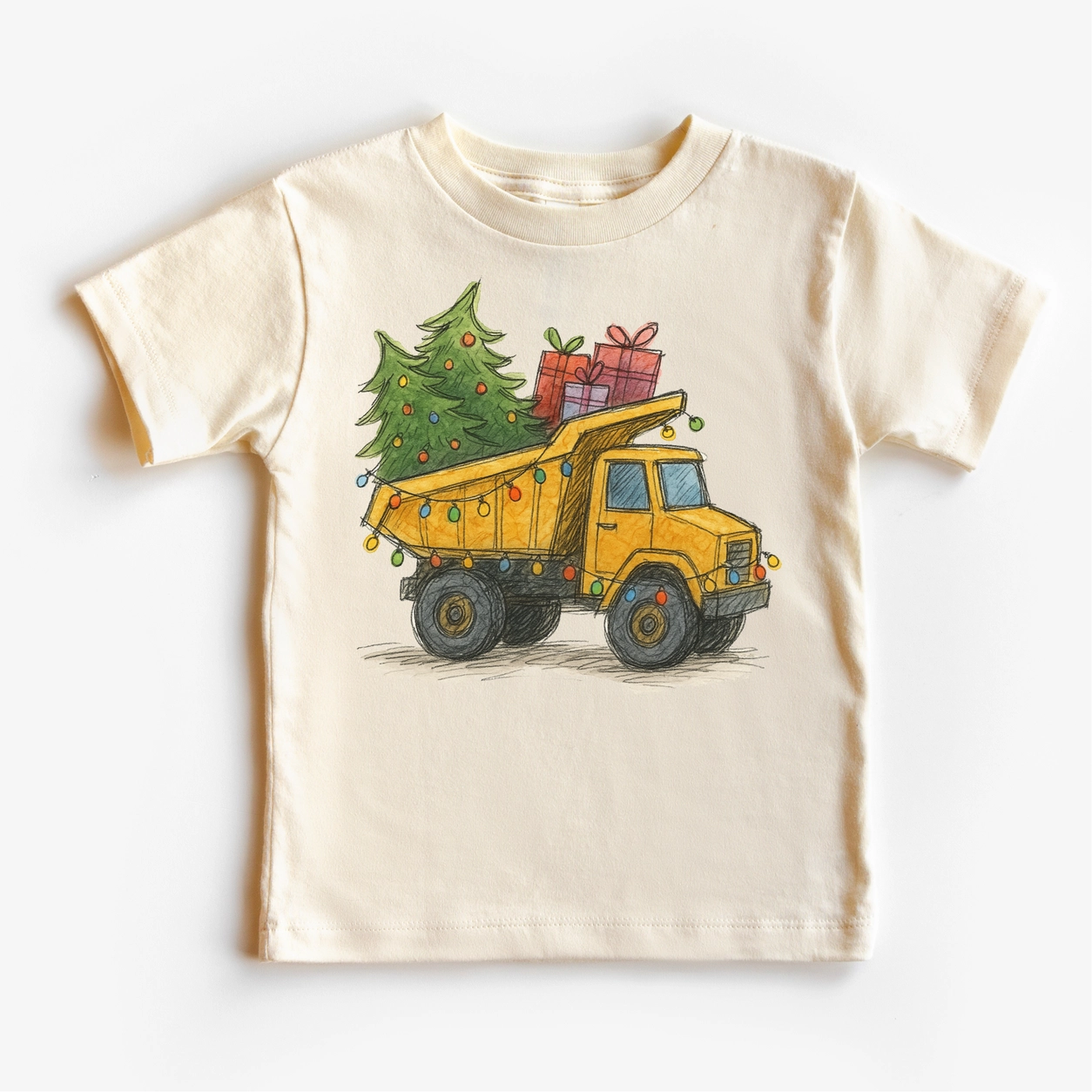 Christmas Dump Truck Tee