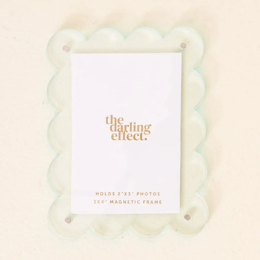 Mini Pale Blue Magnetic Frame