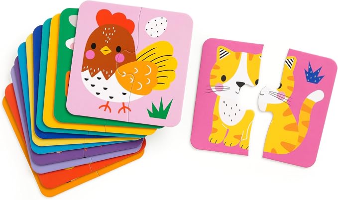 First Animals Match-Up Puzzles