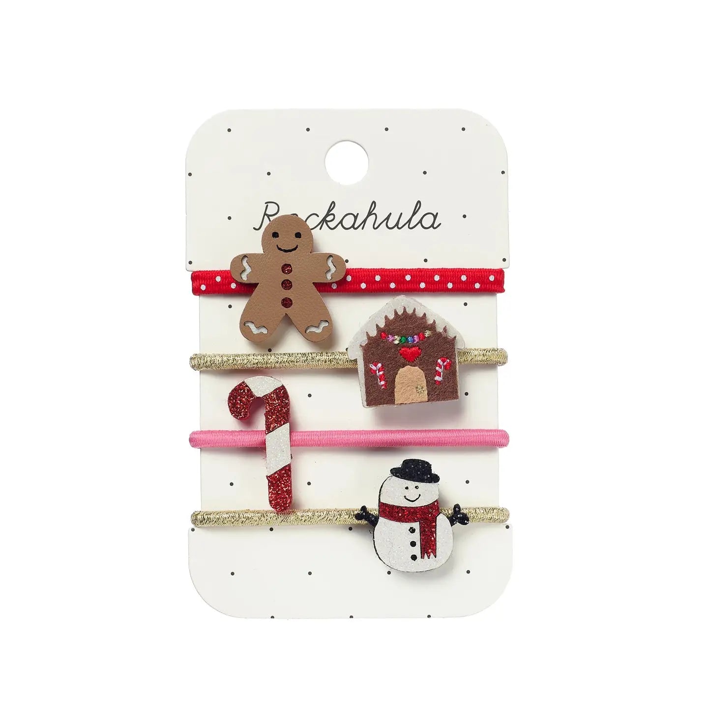 Gingerbread Christmas Hair Ties