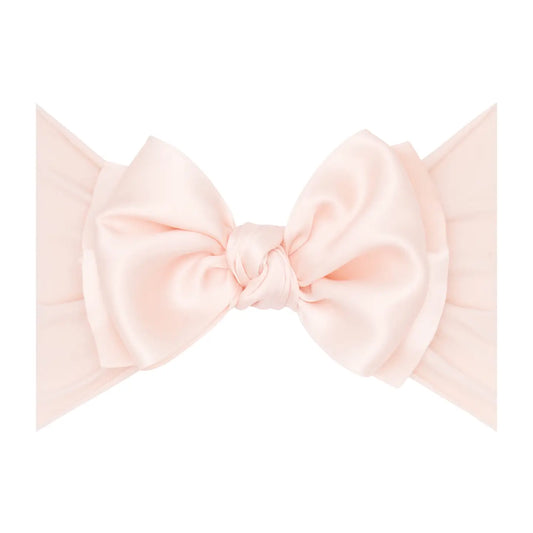 Rosebud Satin Bow Headband