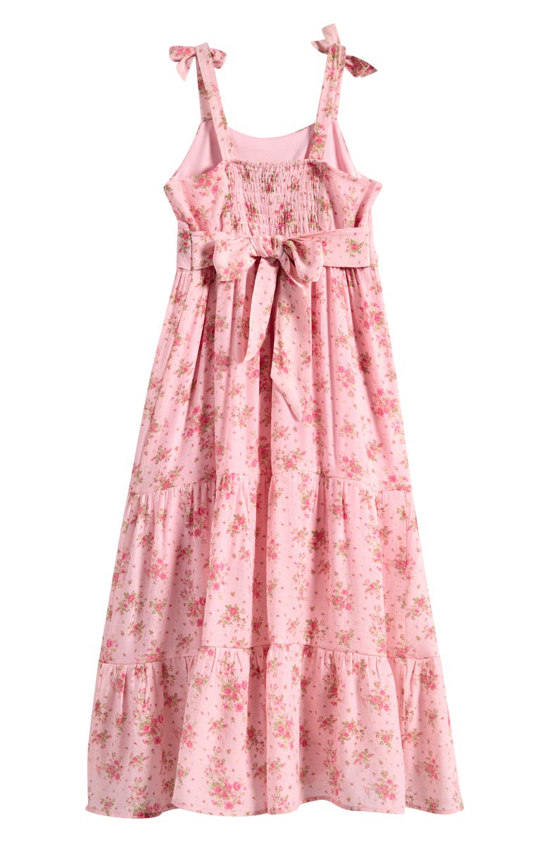 Rose Floral Maxi Dress