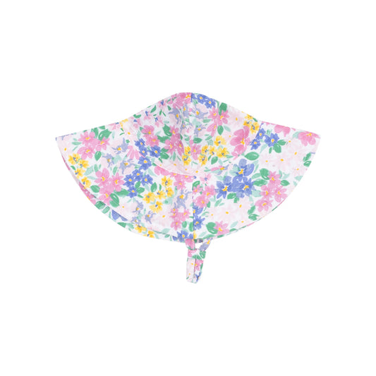Emma Floral Muslin Sunhat