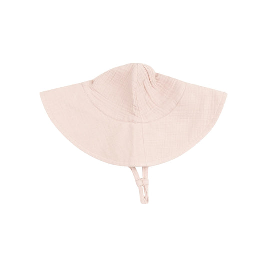 Rose Smoke Muslin Sunhat