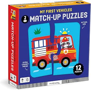 First Vehicles Match-Up Puzzles