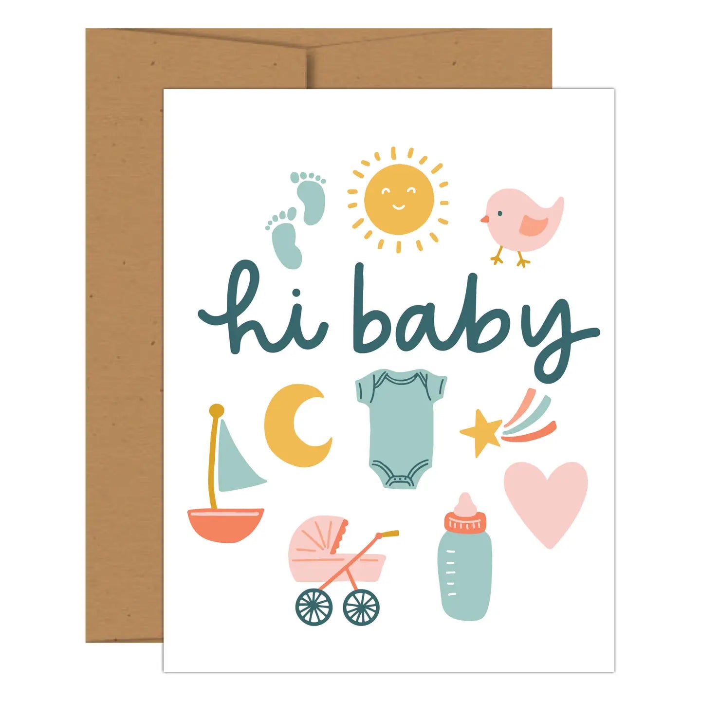 Hi Baby Card