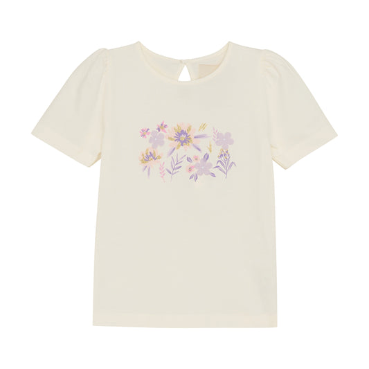 Orchid Petal Bouquet Tee