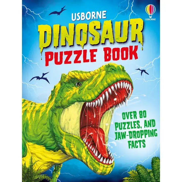 Dinosaur Puzzle Book