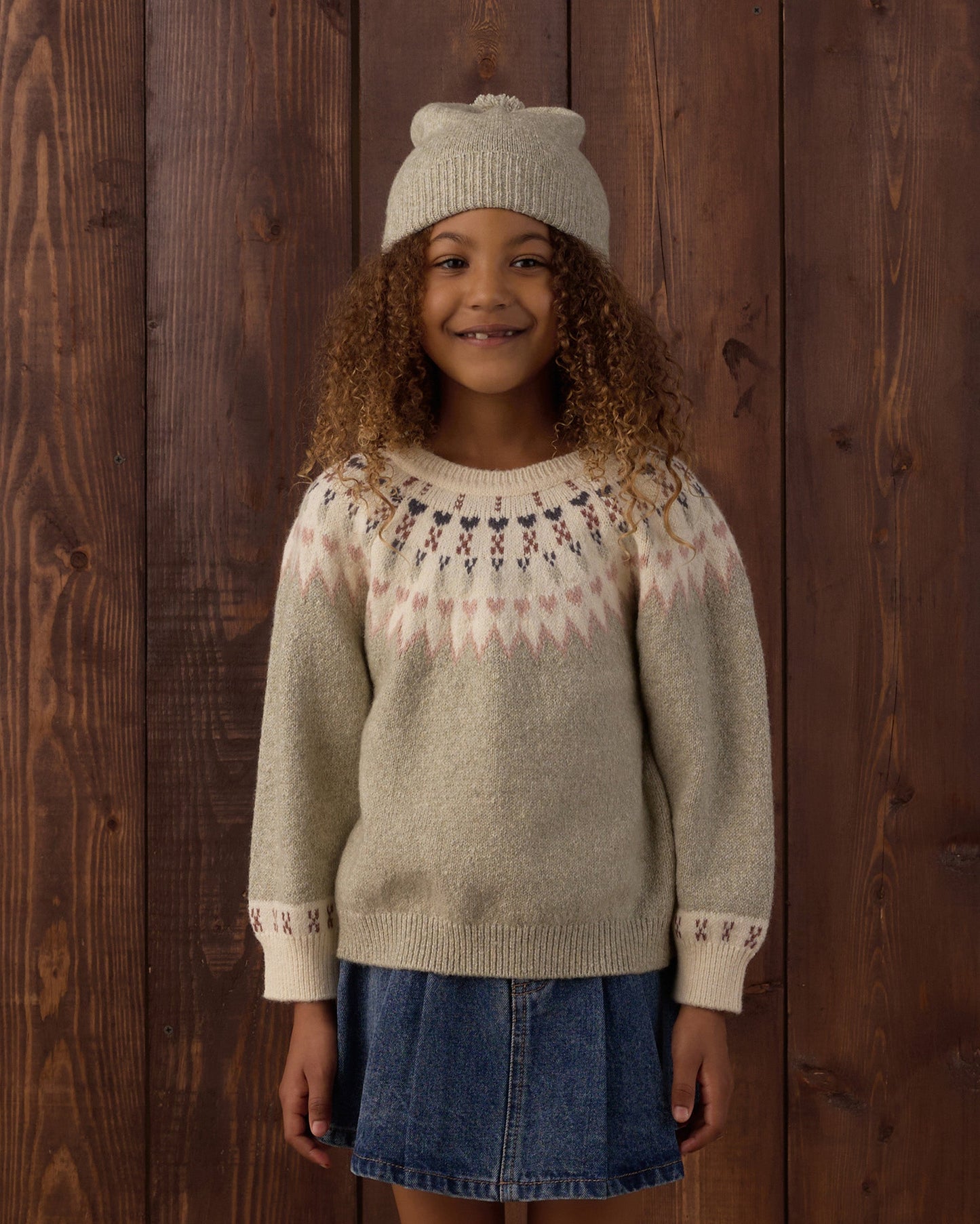 Sage Fair Isle Sweater