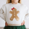 Gingerbread Sequin Sweatshirt