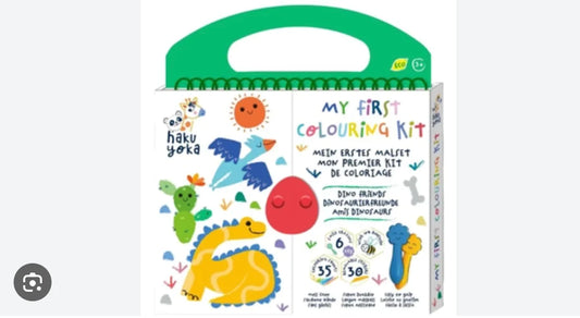 My First Coloring Kit Dino Friends