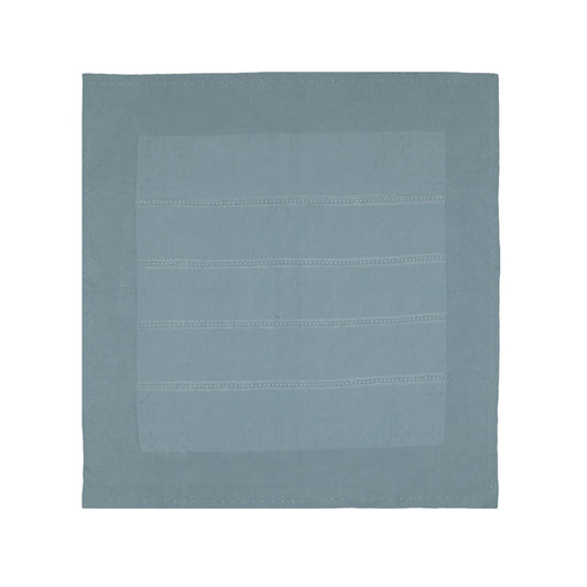 Atlantis Blue Knit Blanket