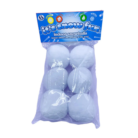 It's Snow Fun Snowballs 6pk