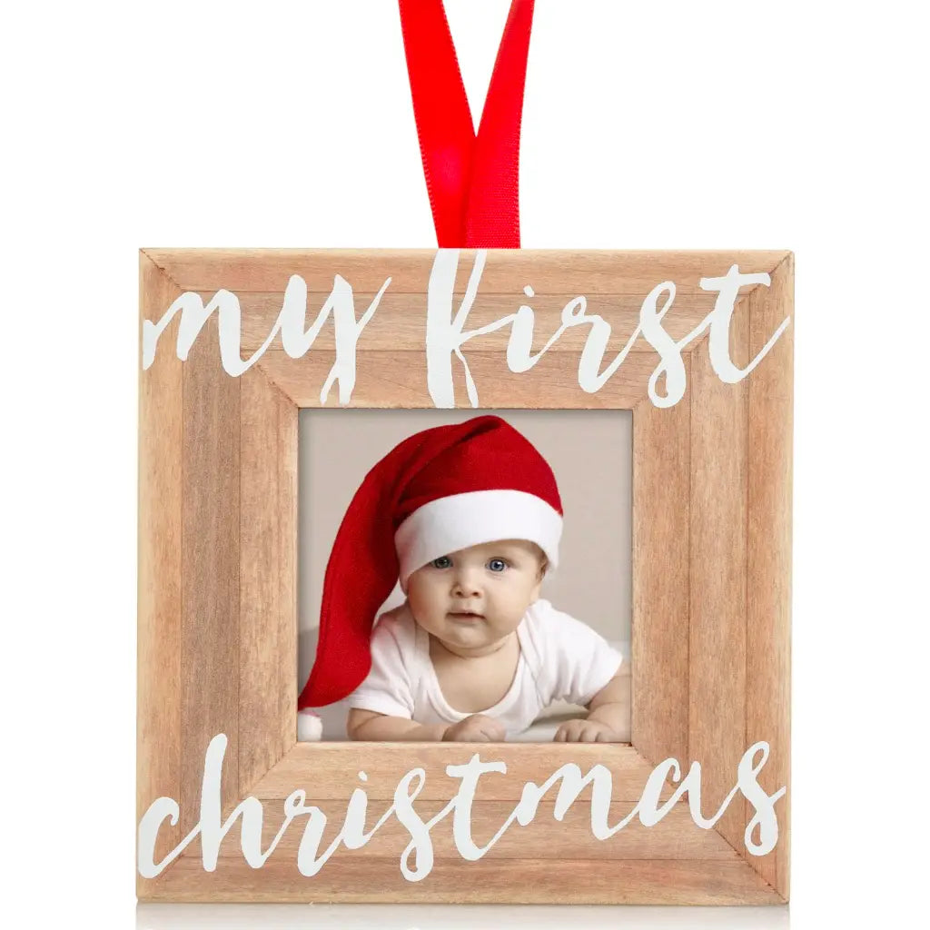 1st Xmas Frame Ornament