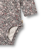 Purple Stone Flowers Bodysuit