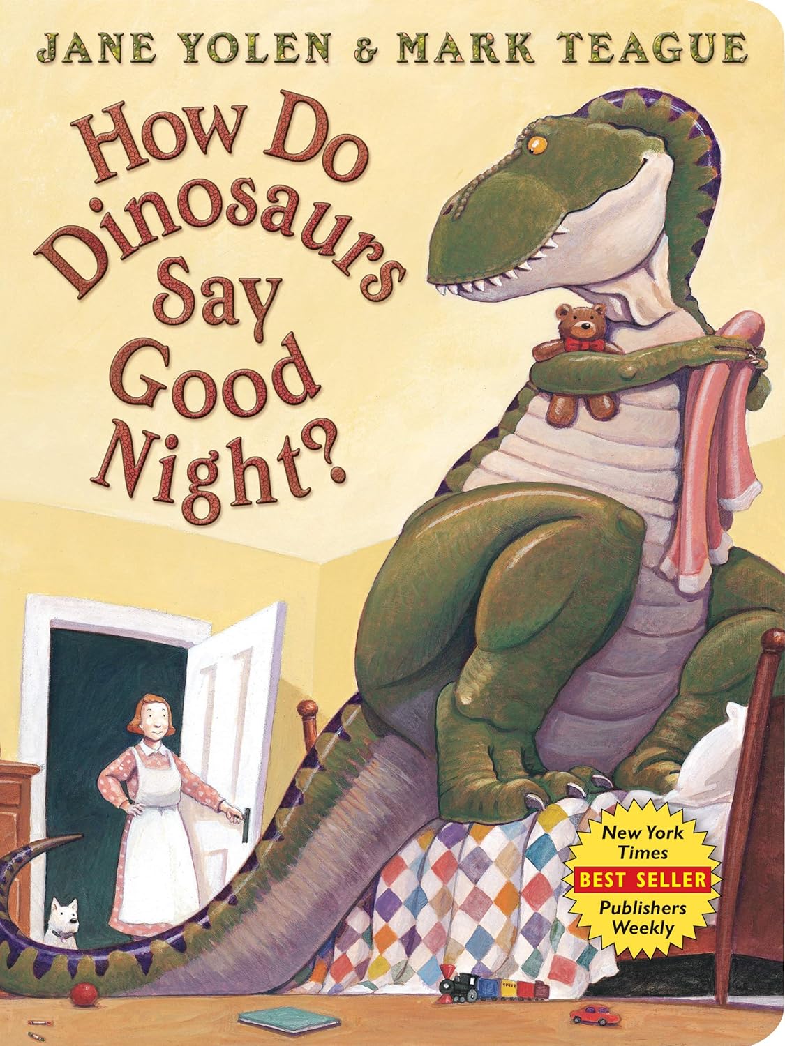 How Do Dinos Say Goodnight Board Book