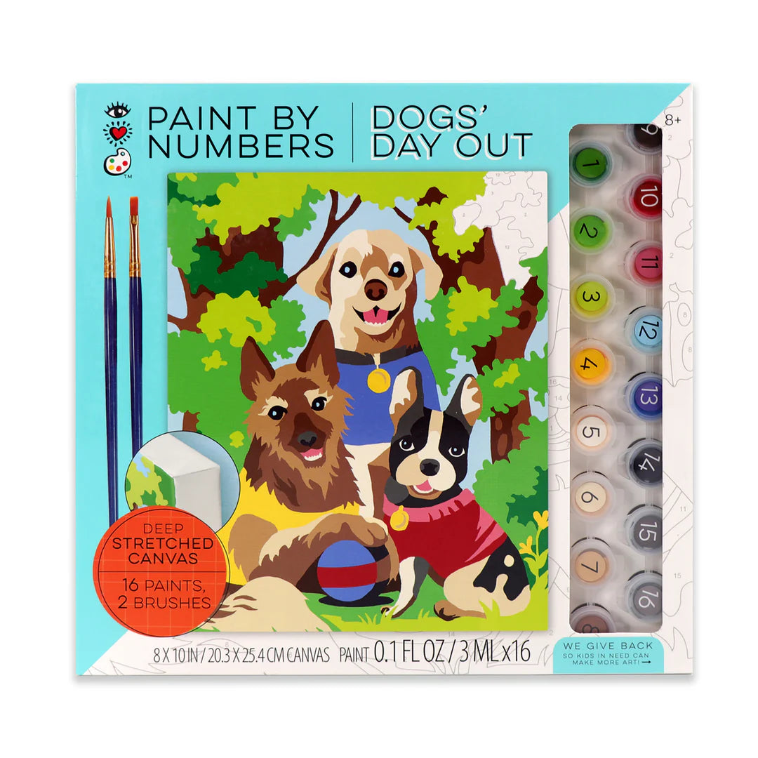 Paint By Numbers: Dogs' Day Out