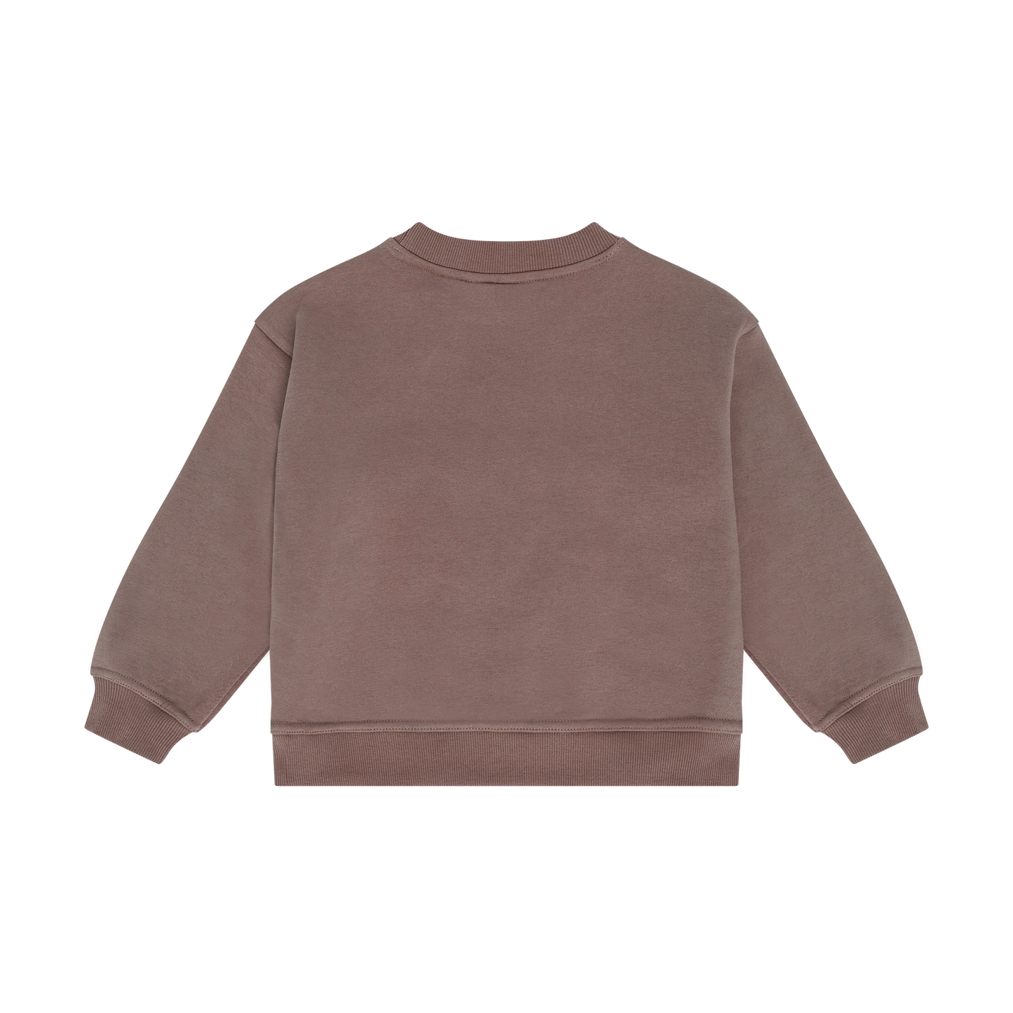 Brown Mountain Sweatshirt in Almond Brown, back view