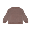 Brown Mountain Sweatshirt in Almond Brown, back view
