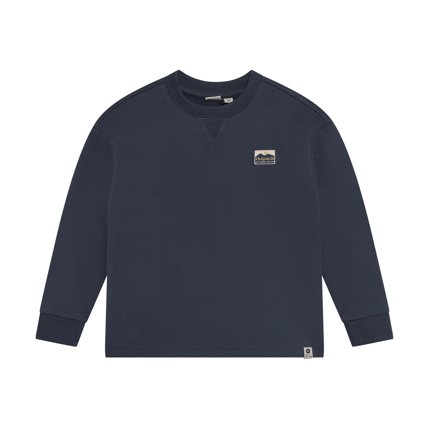 Off The Couch Tee in Odyssey Gray, front view