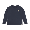 Off The Couch Tee in Odyssey Gray, front view