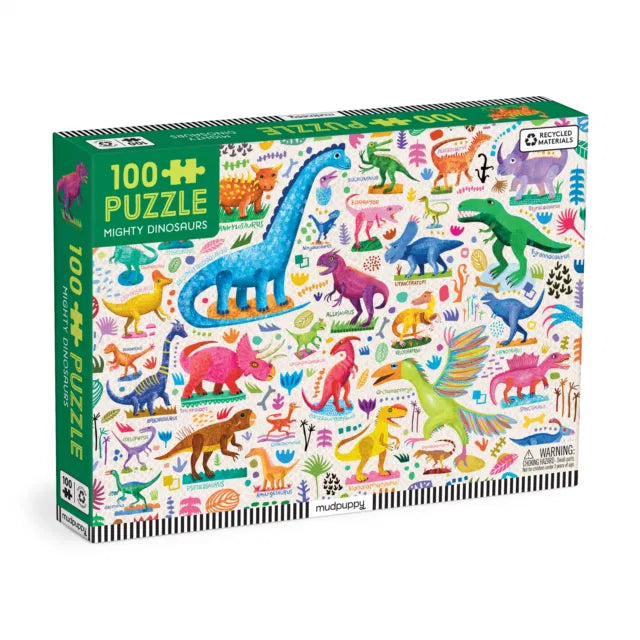 100 pc Mighty Dinosaurs Puzzle