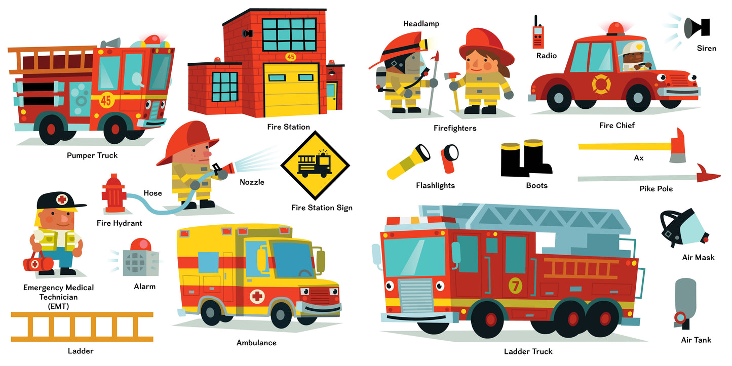 The Little Fire Truck-Board Book