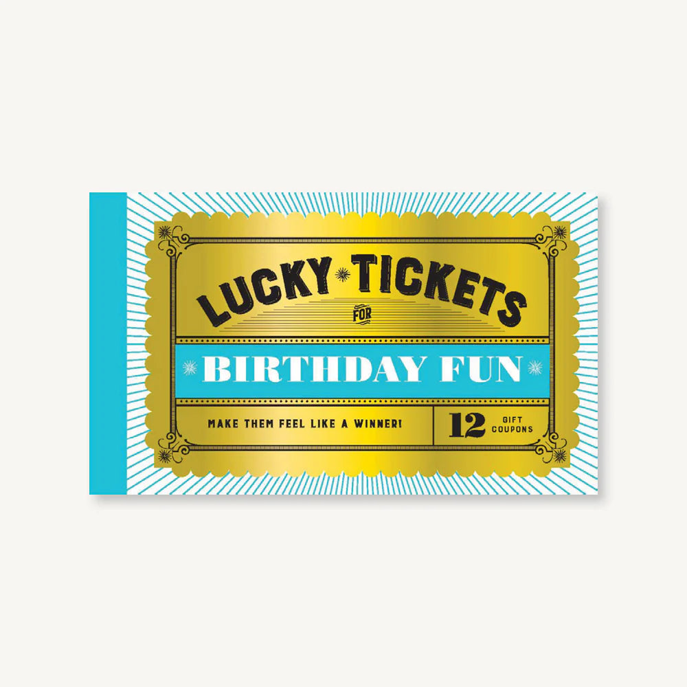 Lucky Tickets For Birthday Fun