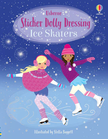 Sticker Dolly Dressing Ice Skaters