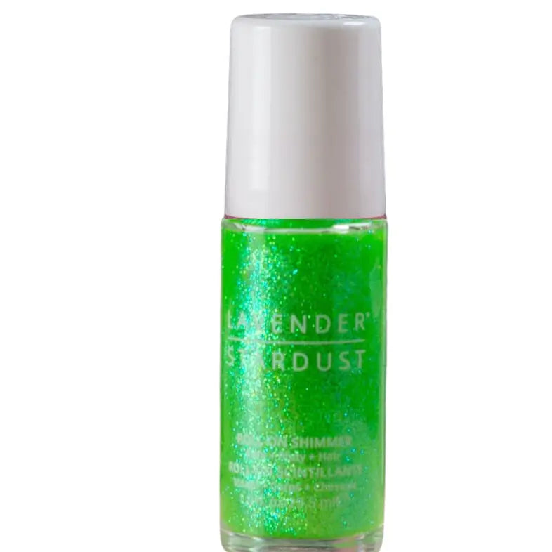 Bright (Wicked) Green Roll On Shimmer