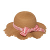 Scalloped Straw Hat