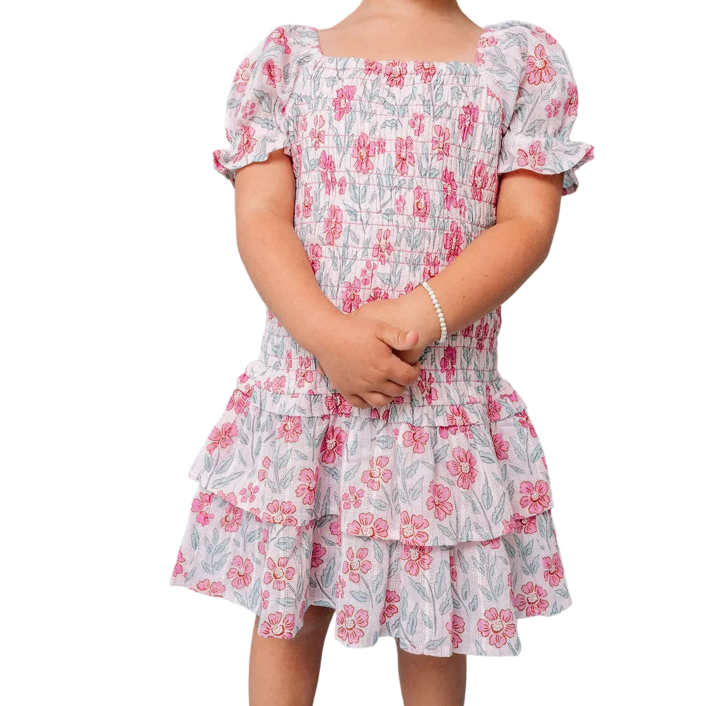 Floral Smocked Dress