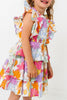 Floral Ruffle Rebecca Dress